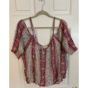 Forever 21+ Cold Shoulder Blouse